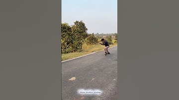 Skating challenge #viralvideo #roadskating #skatingstunt #viralshort