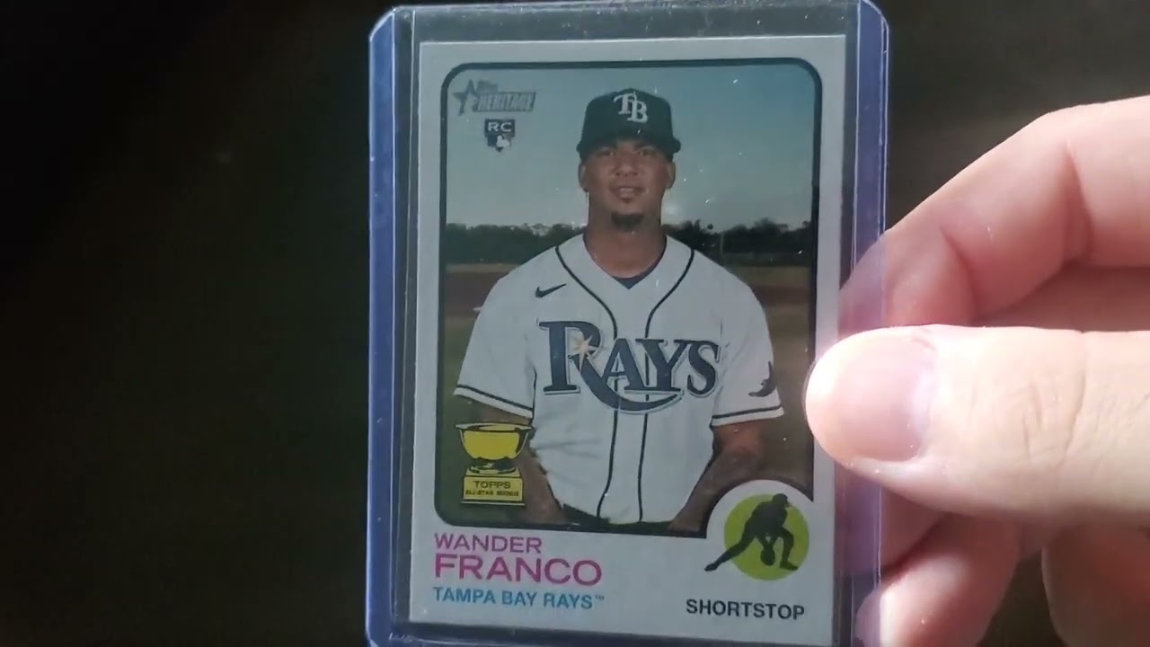 🗑 my 19 wander franco rookies that aren't worth a penny anymore. TY WANDER!!!!!