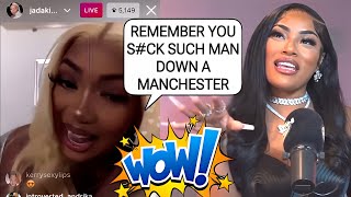 Omg!! Jada Kingdom Just Respond And END Stefflon Don By REVEALING What She Did With The Man