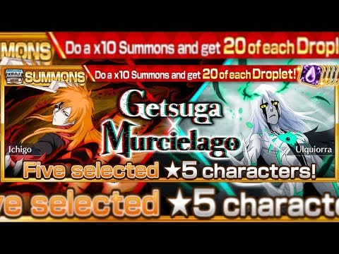 Bleach Brave Souls: Summons Getsuga X Murcielago, Novidades e 250 ORBS - Omega Play 