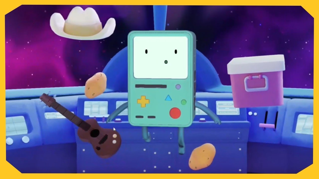 Время приключений: Далекие земли. Геймплей BMO (браузерная игра).