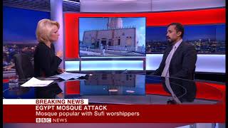 Dr Hellyer, Royal United Services Institute talking about the Sinai attack