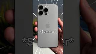 SUMMER vs iPhone!