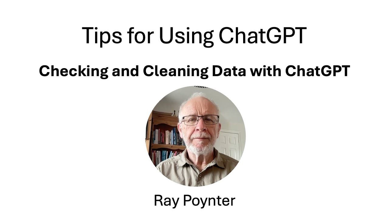 Checking and Cleaning Data with ChatGPT