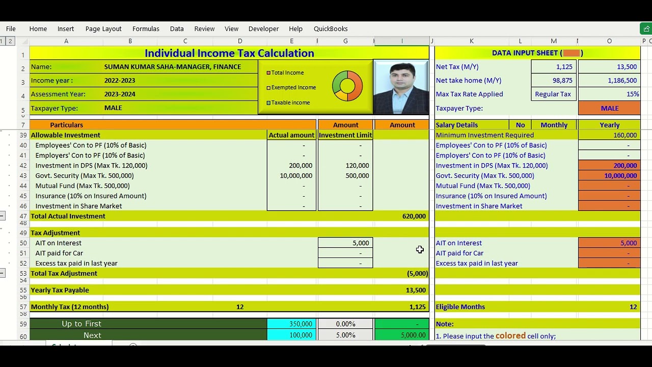 Tax CalculatorAY20232024 YouTube