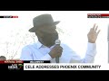 SA Unrest I Minister Cele addresses the Phoenix community in KwaZulu-Natal