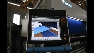 ACCURL 6 Axis CNC Press Brake Euro Pro B32175 with ROLLERI Clamping System