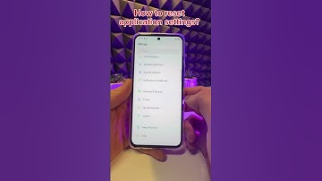 HOW TO RESET APPLICATION SETTINGS ON INFINIX HOT 50 PRO? #tutorial #fyp #howto #android #like #top