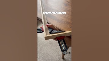 Floating Frame Tutorial. #floatingframe #diy #shorts #texturedart #diyprojects #handmade #tutorial