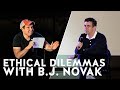 Lovett and B.J. Novak Debate Moral Dilemmas | Lovett Or Leave It Podcast