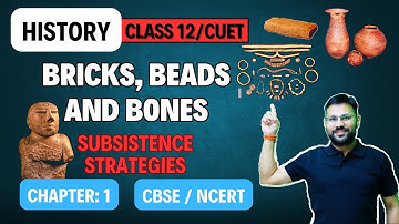 Bricks Beads And Bones | Subsistence Strategies | Class 12 | History | CBSE | 2024 -25