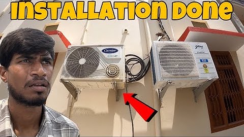 Career AC installation in Digree College Chowk Supaul - EHSAN