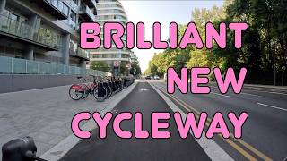 🚲 London got another brilliant new cycleway! Covent Garden to Clapham Junction by bike