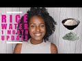 Rice Water and Bentonite Clay 1 Month Update