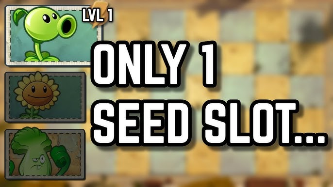 Fun fact: in older versions of pvz2 you could get every seed slot