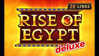 Slot Machine | Playson | Rise of Egypt Deluxe