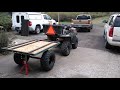 2020-  ATV trailer build for transporting elk and my elk camp: part 2