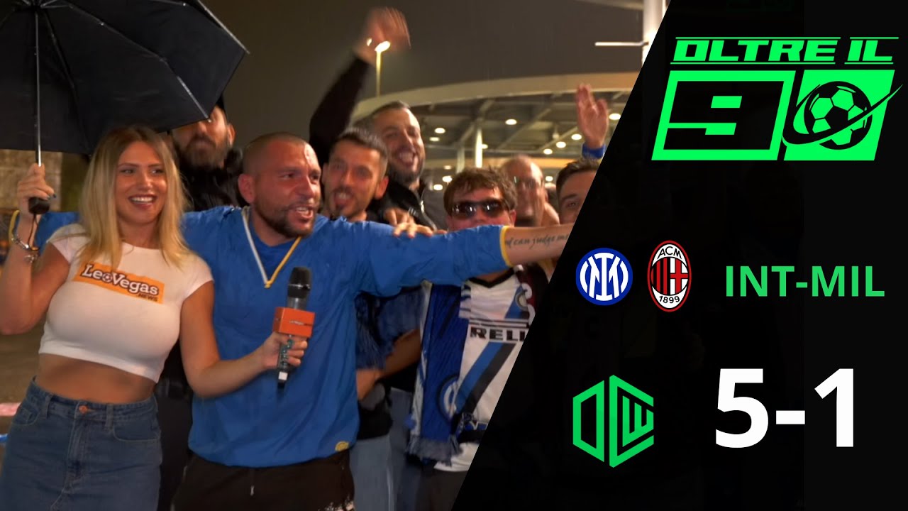 INTER 5-1 MILAN | FESTA INTER, L'EUFORIA DEI TIFOSI NERAZZURRI