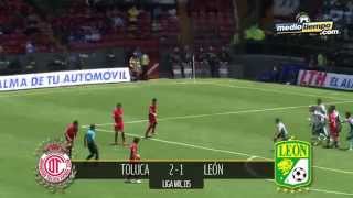 Toluca 2 - 1 León... León, con un pie fuera de Liguilla