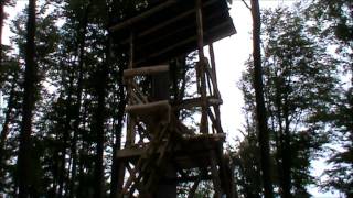 Jagd Bau Einer Einfachen Mittleren Ansitzeskanzel Teil 3