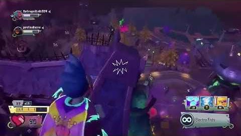 PVZ GW2 how to get on the zombie mansion as any character and get super launched