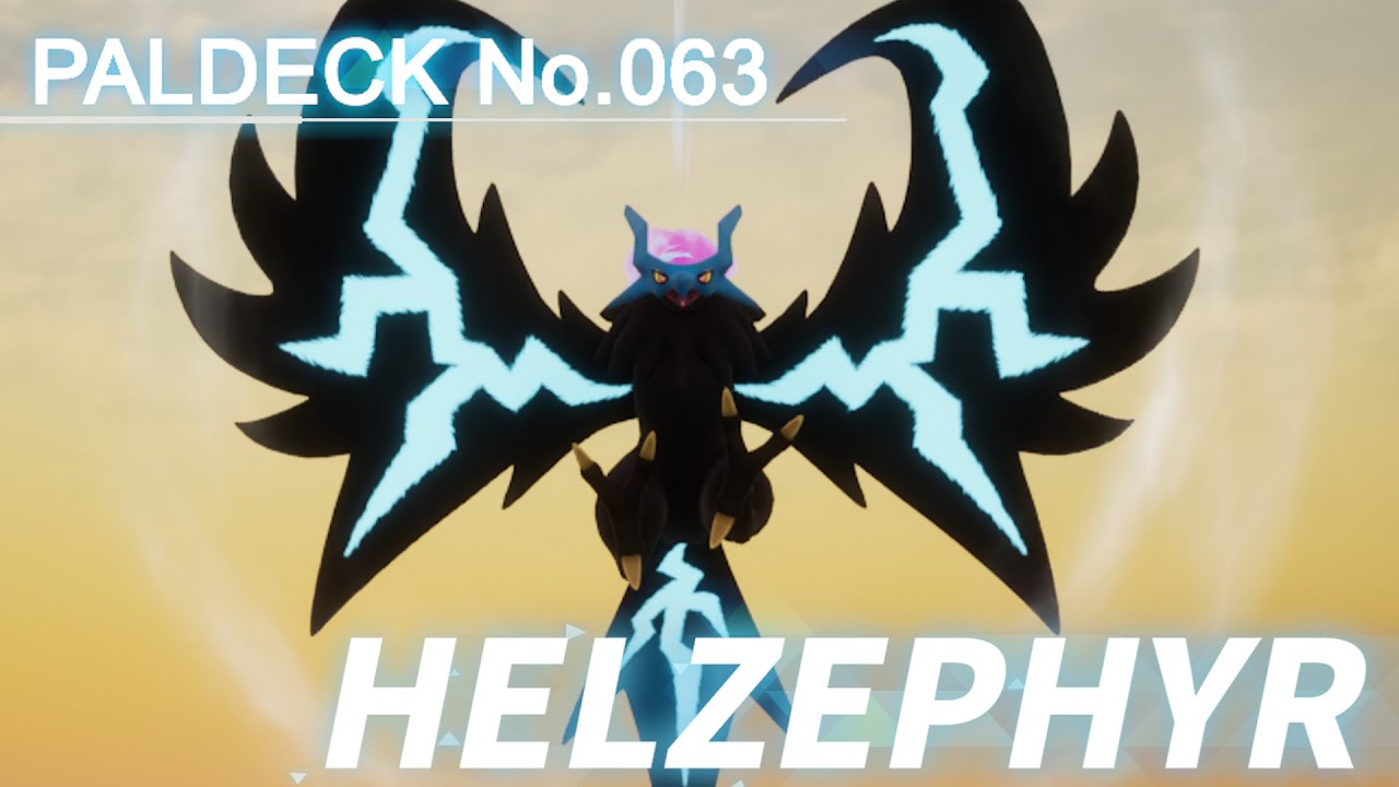 Paldeck | No.063 HELZEPHYR - Palworld | Gameplay | Pocketpair