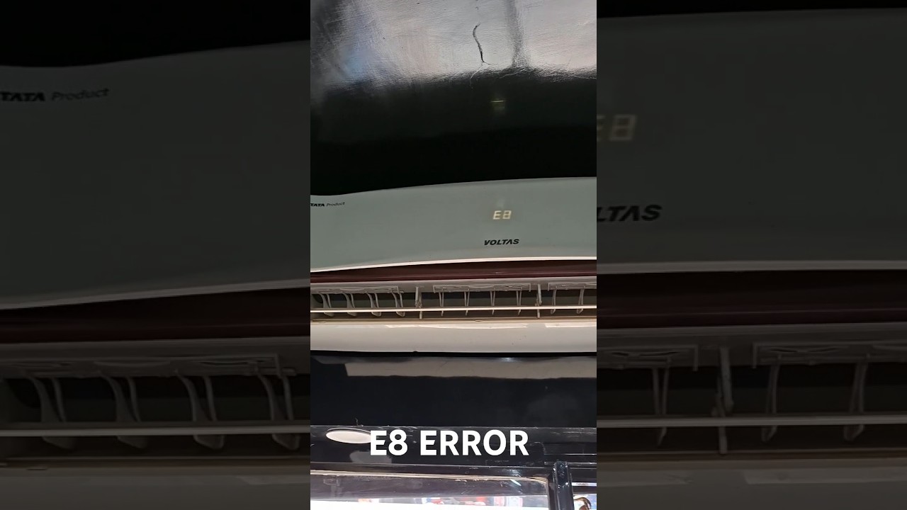 E8 ERROR VOLTAS AC ERROR ||