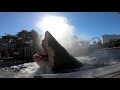 Universal Studio Japan - JAWS THE RIDE ! ( GO PRO HERO7 POV TEST )