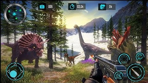 Real Dino Hunting Gun Games Part 5 Android Mobile Gameplay