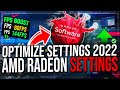 How to Optimize AMD Radeon Settings For GAMING & Performance The Ultimate GUIDE 2022