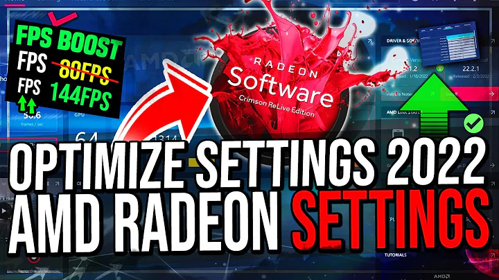 How to Optimize AMD Radeon Settings For GAMING & Performance The Ultimate GUIDE 2022