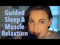 ASMR Close Whisper Guided Sleep Muscle Relaxation With Countdown