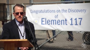 Tennessine announced as provisional name for superheavy element 117