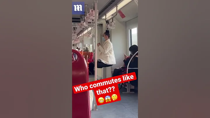 Woman ties her hair to train handrail! #shorts #shortsvideo #funny #short #omg - DayDayNews
