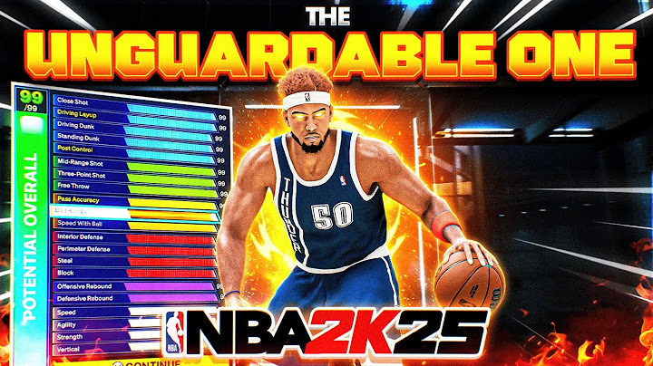 I CREATED THE ULTIMATE ISO BUILD TO COMEBACK AND BREAK NBA 2K25! #1 BEST GUARD BUILD ON NBA 2K25