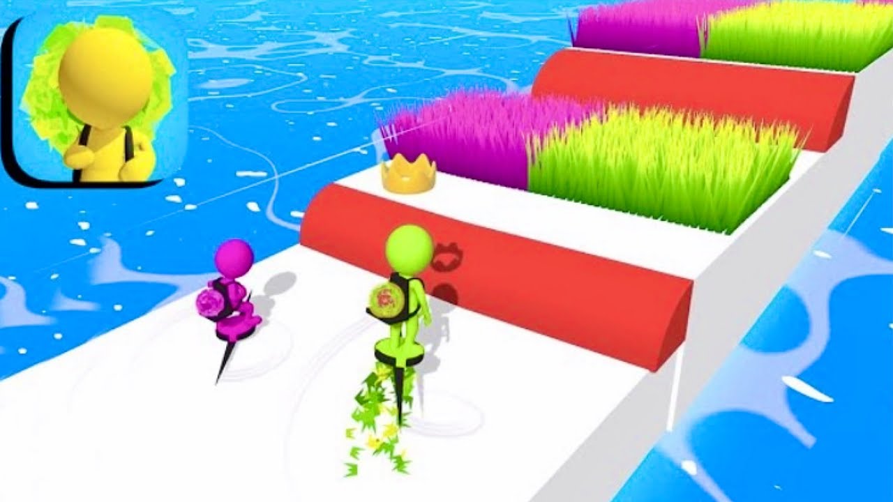 Grass Race Gameplay | All Levels