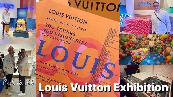 100% AUTHENTIC LOUIS VUITTON 200TH ANNIVERSARY TRUNKS EXHIBITION CANVAS  TOTE BAG