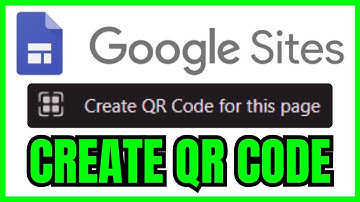 How To CREATE A QR CODE For Google Sites (QUICK & EASY) 2025