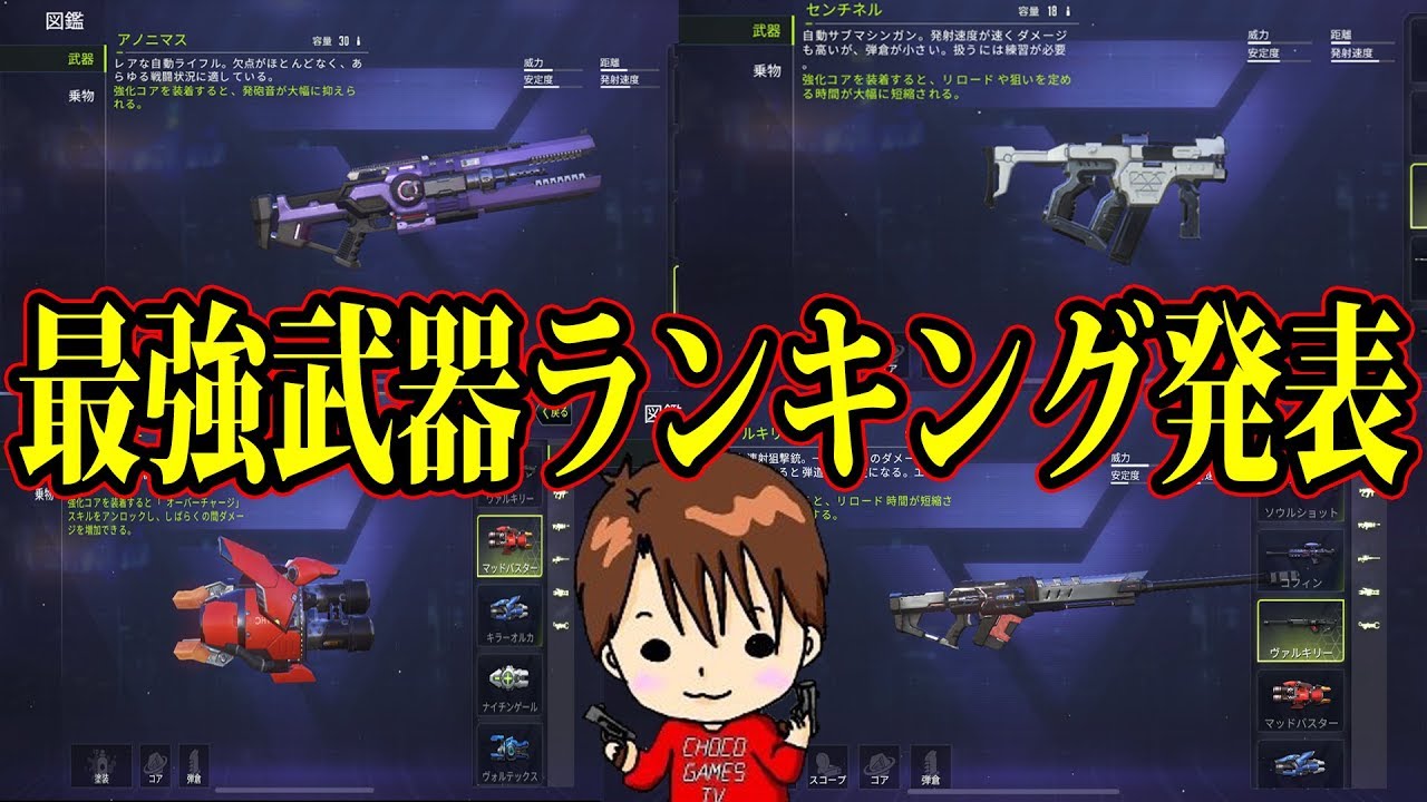サイバーハンター みんなが選ぶ最強武器ランキング発表 Cyber Hunter Youtube サイバーハンター みんなが選ぶ最強武器ランキング発表 Cyber Hunter Youtube