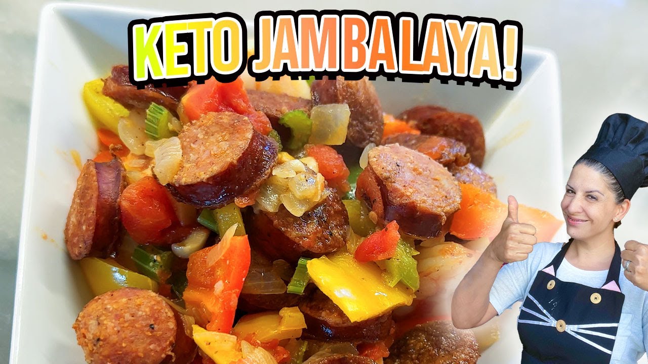 DELICIOUS LOW CARB/KETO JAMBALAYA!!