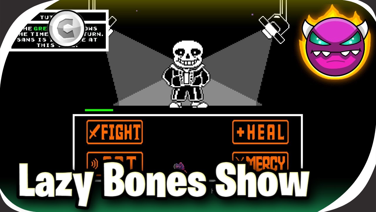 Lazy Bones Show (Medium Demon) (All Coins) - Geometry Dash 2.2
