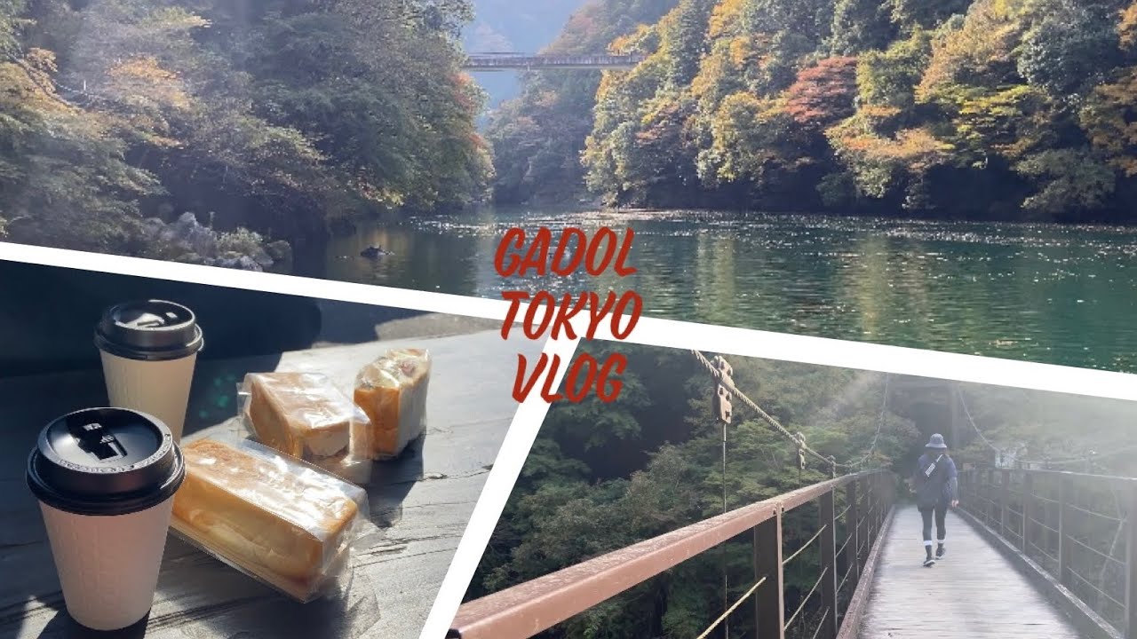 Tokyo VLOG 노감성브이로그- 가을 도쿄 근교 오쿠타마 하이킹 영상🍁🍂