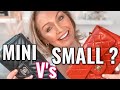 Chanel  mini vs small