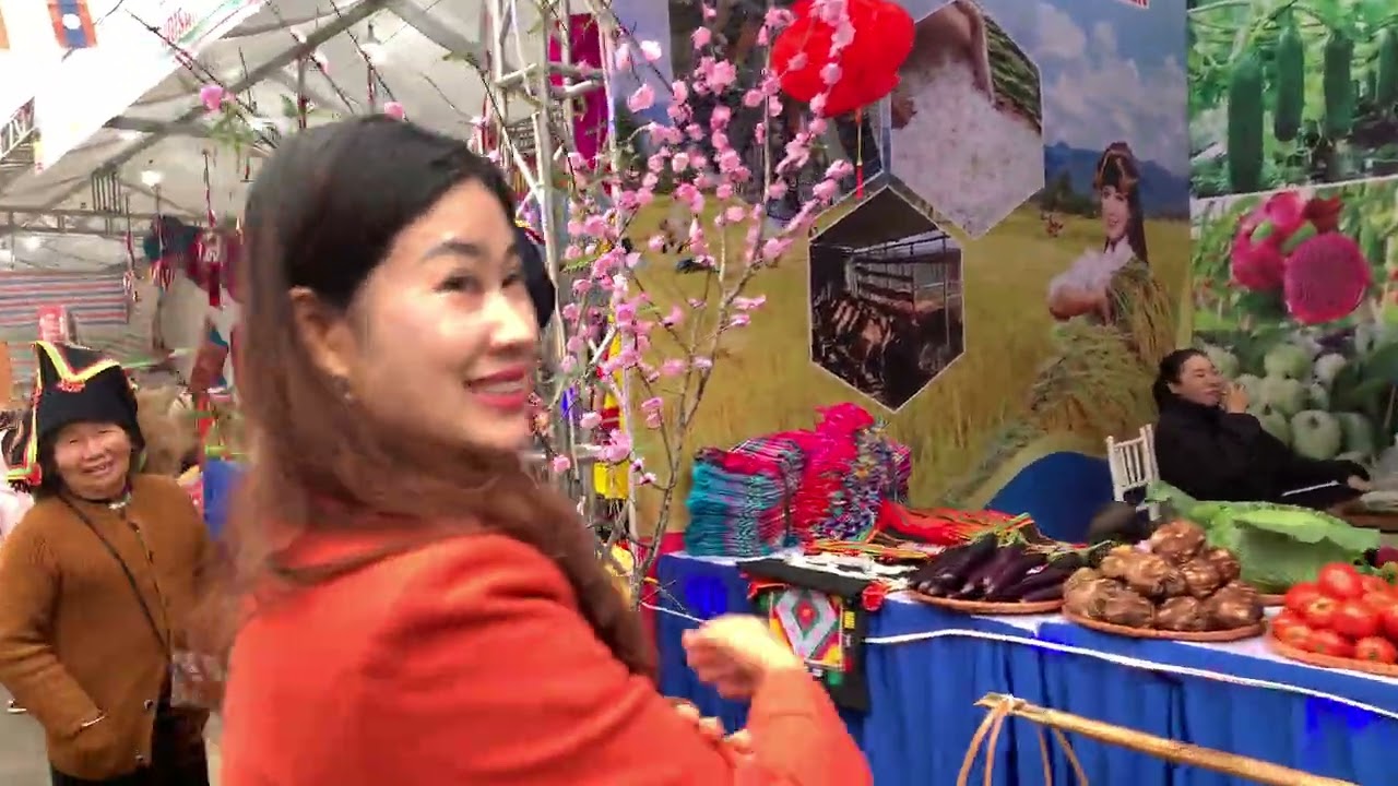 Hội chợ văn hoá du lịch phố đi bộ điện biên phủ. Một góc nhỏ