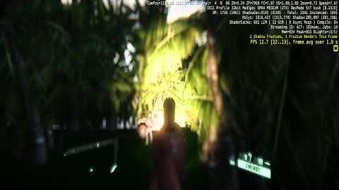 Create a sample video game using Cry Engine - Fun time while recording