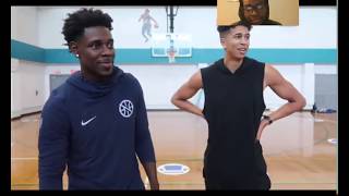 1v1 --- Kristopher London vs Nba star JRUE HOLIDAY-------- REACTION