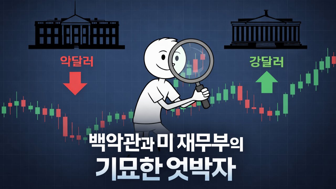 백악관은 약달러, 재무부는 강달러? 엇박자 속 환율 1430원대 급락 진단