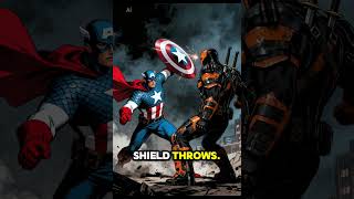 Captain America vs Deathstroke 🛡️🔥 Who Wins?