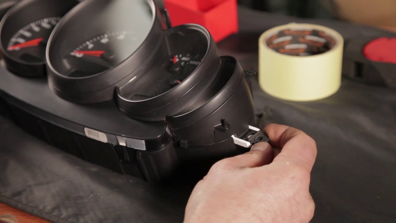 Porsche 911 996 Instrument Cluster Shaft, Repair Broken Trip & Dimmer Knob Stalk