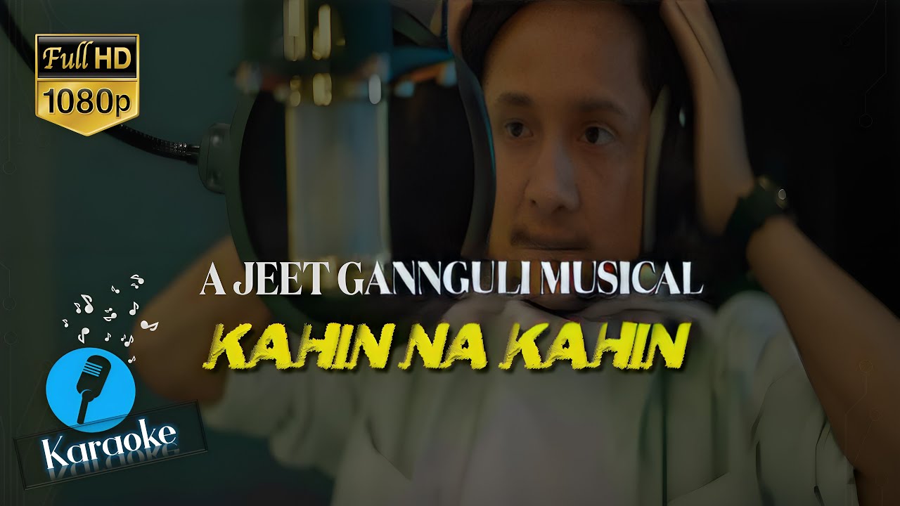 Kahin Na Kahin   Pawandeep Rajan Lyrical Karaoke  Instrumental  Hindi Music Track